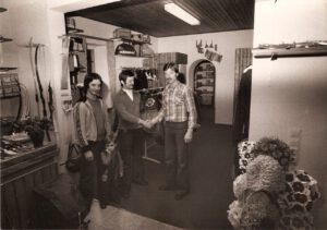 Otto Geimer (rechts)