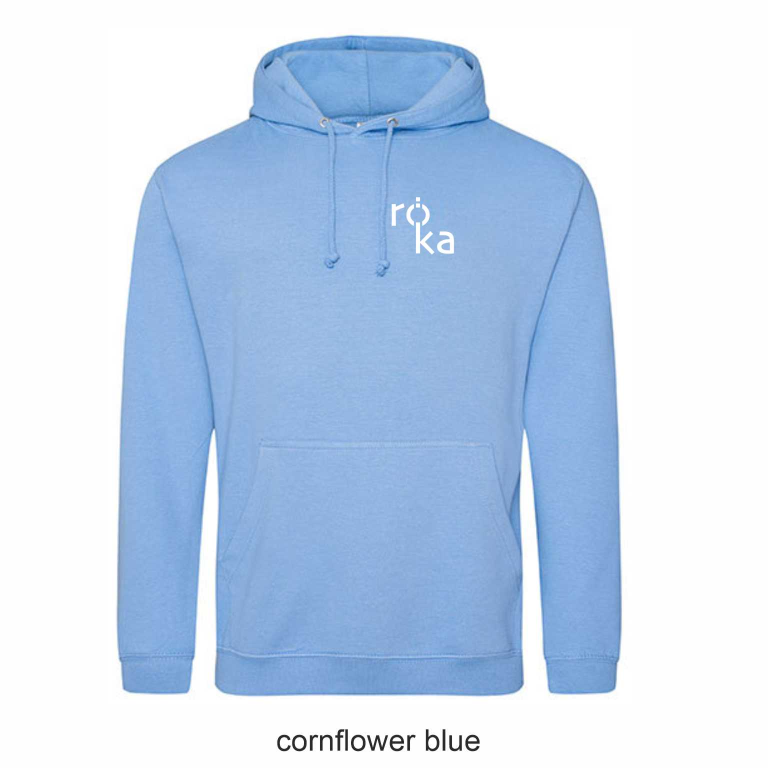 Hoodie cornflower blue